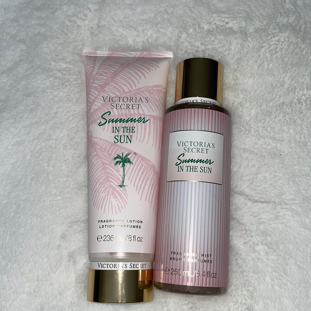 Fragrance lotion & mist set